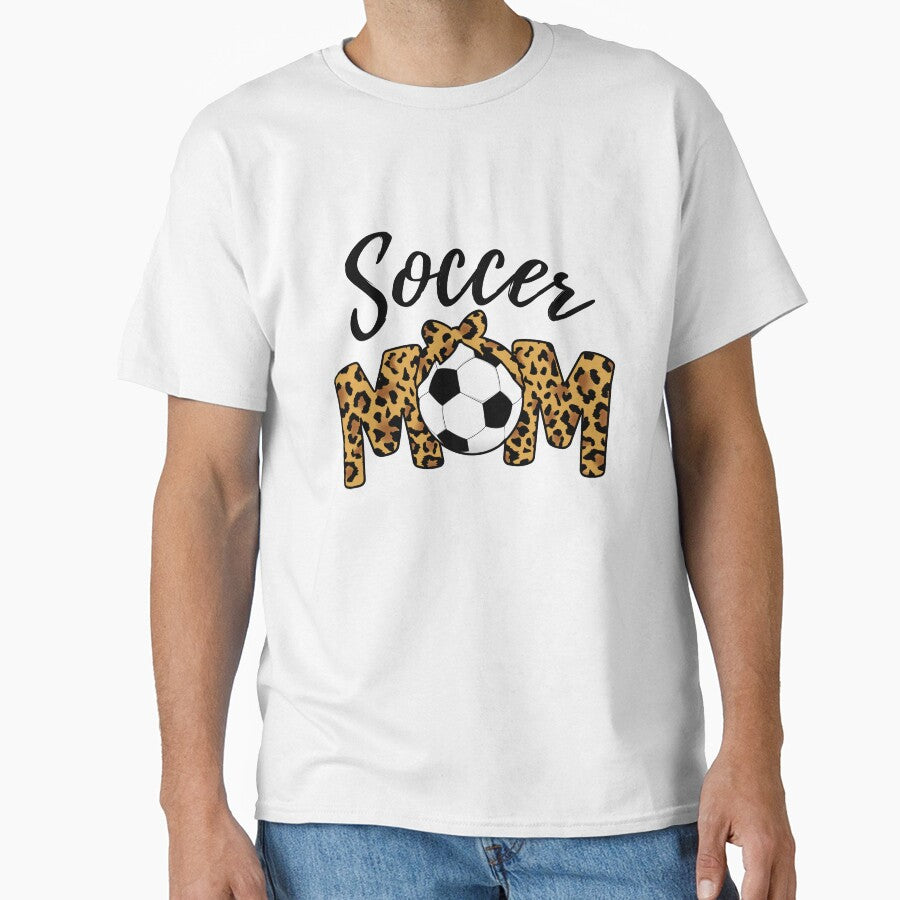 Soccer Mom Leopard Funny Mum Life Mother’s Day Gift by CreativaArt-