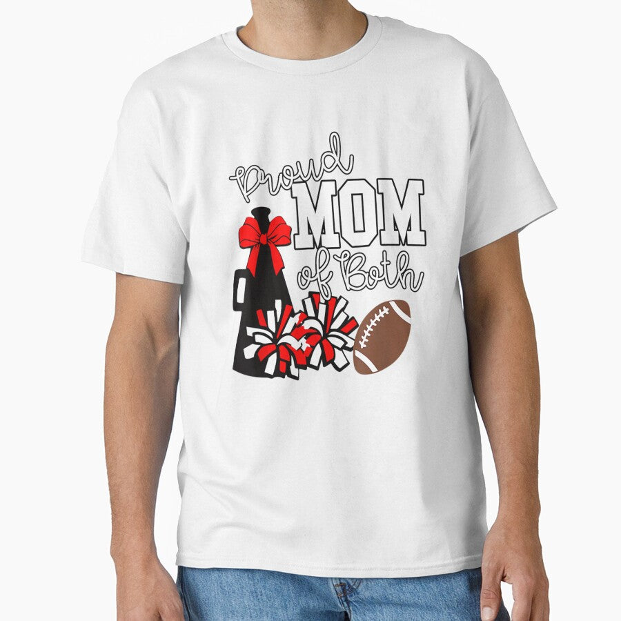 Proud Mom Of Both Cheer And Football by OliverBrueggem