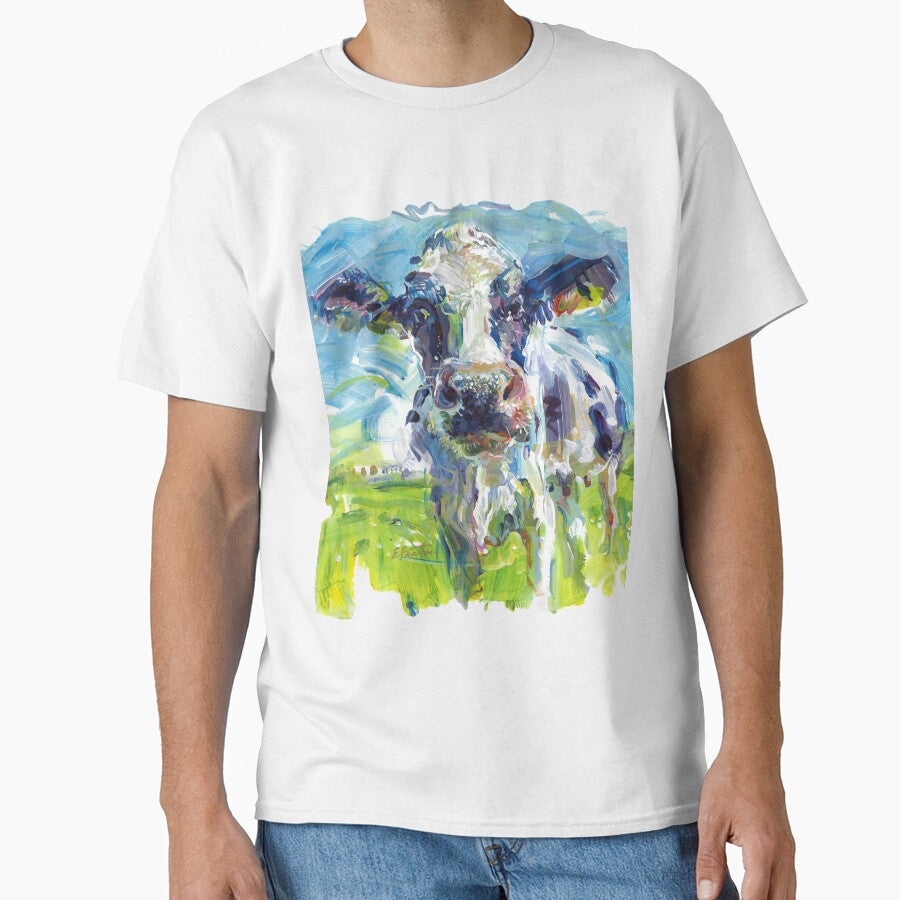 Impressionist Cow by elfeather