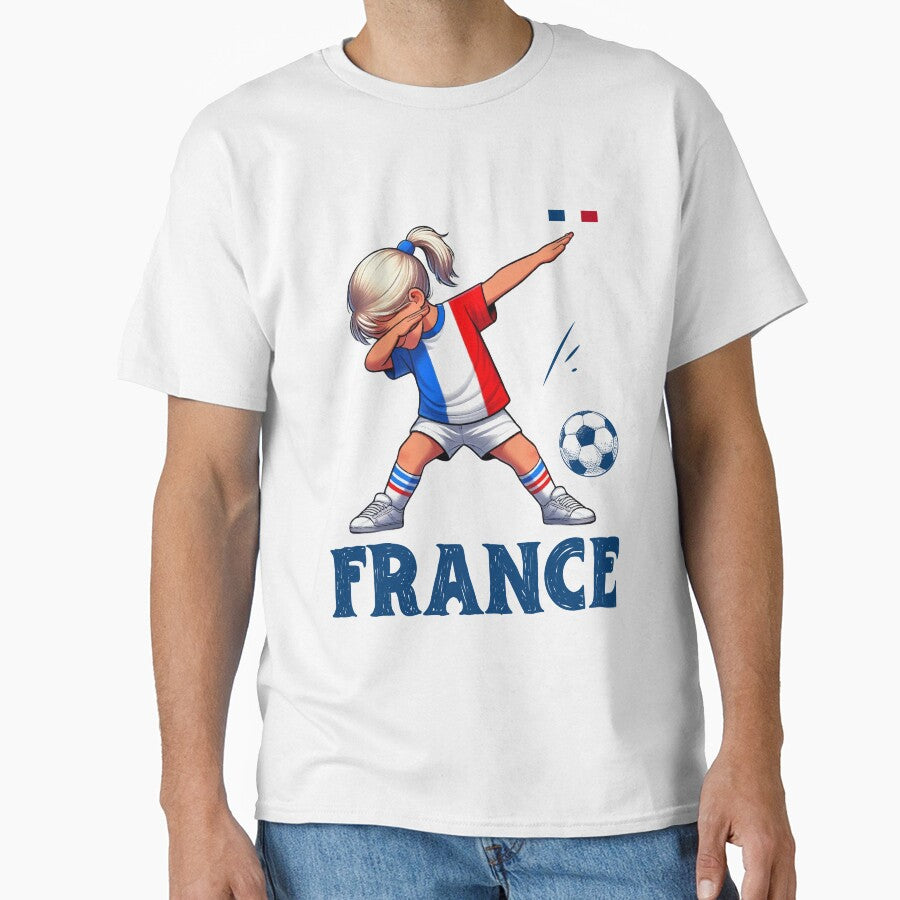 Girl French Soccer by MyLifeStyleShop