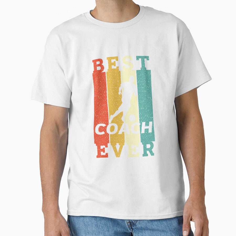 For Mens Womens Best Soccer Coach Ever Funny Retro Vintage by Afcwilkinson309