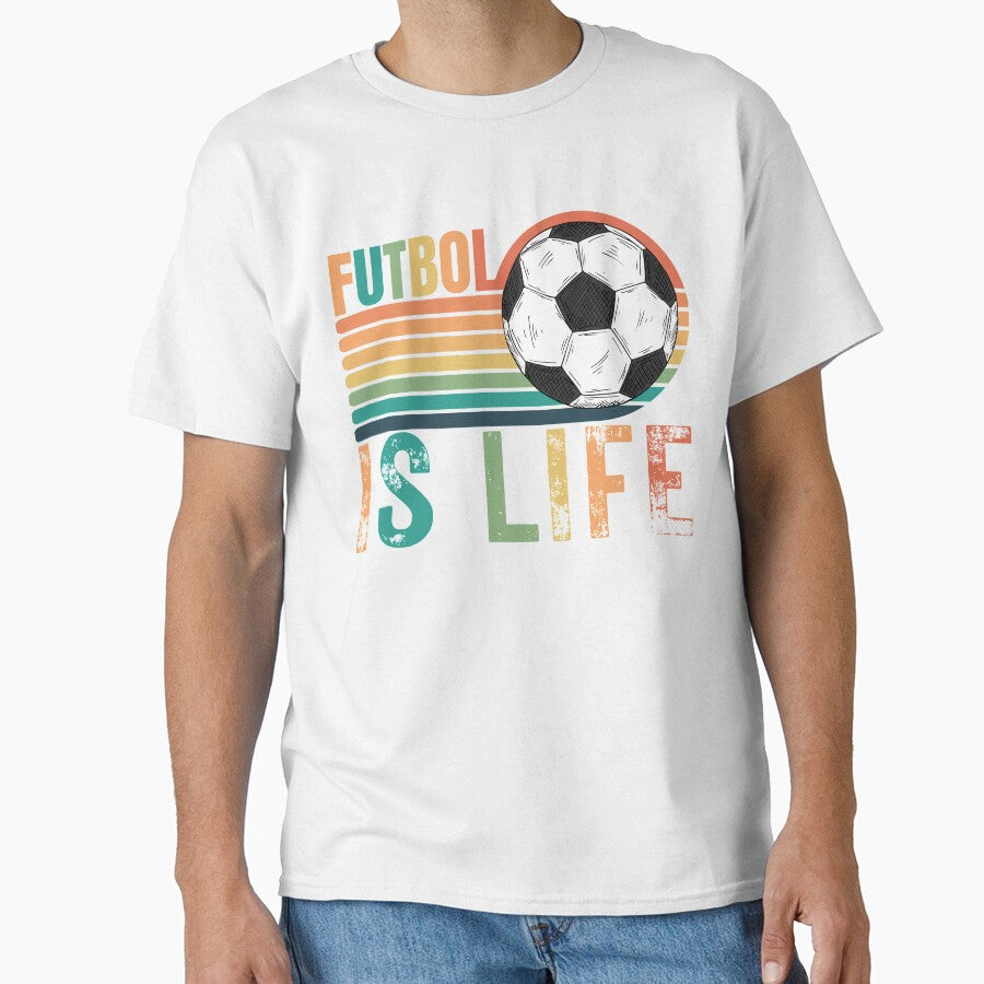Futbol is life shirt lasso Soccer gifts by llon