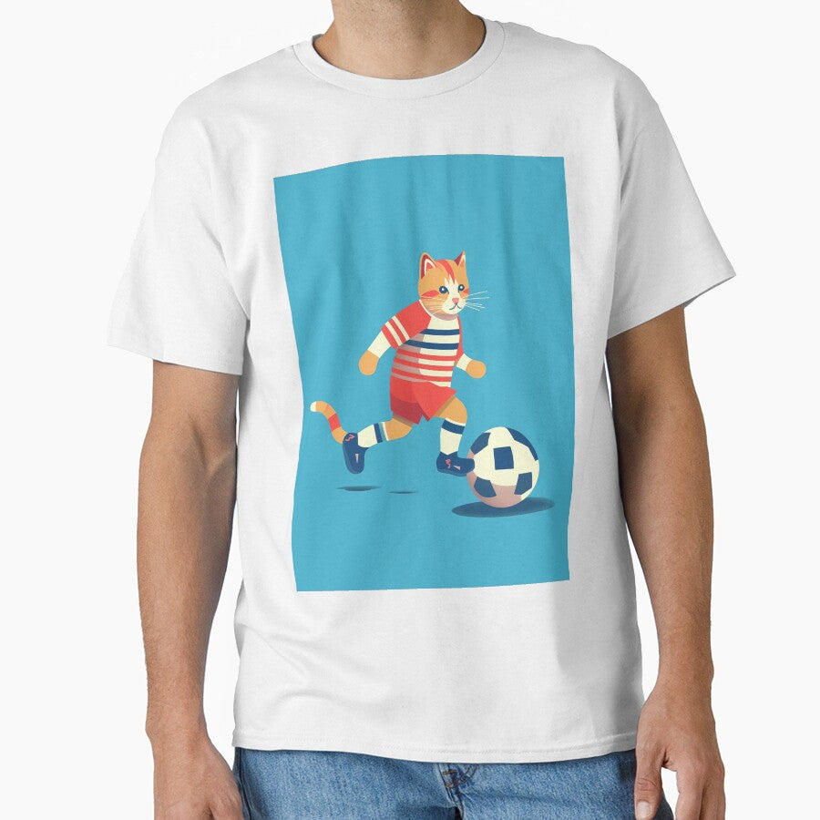 Cat soccer. by DayummnDesigns