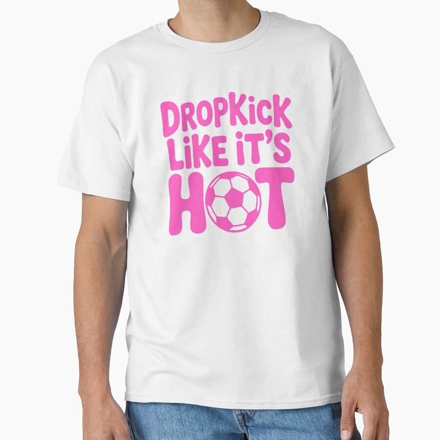 Dropkick Like Its Hot! Pink Girls Soccer by PMCreative