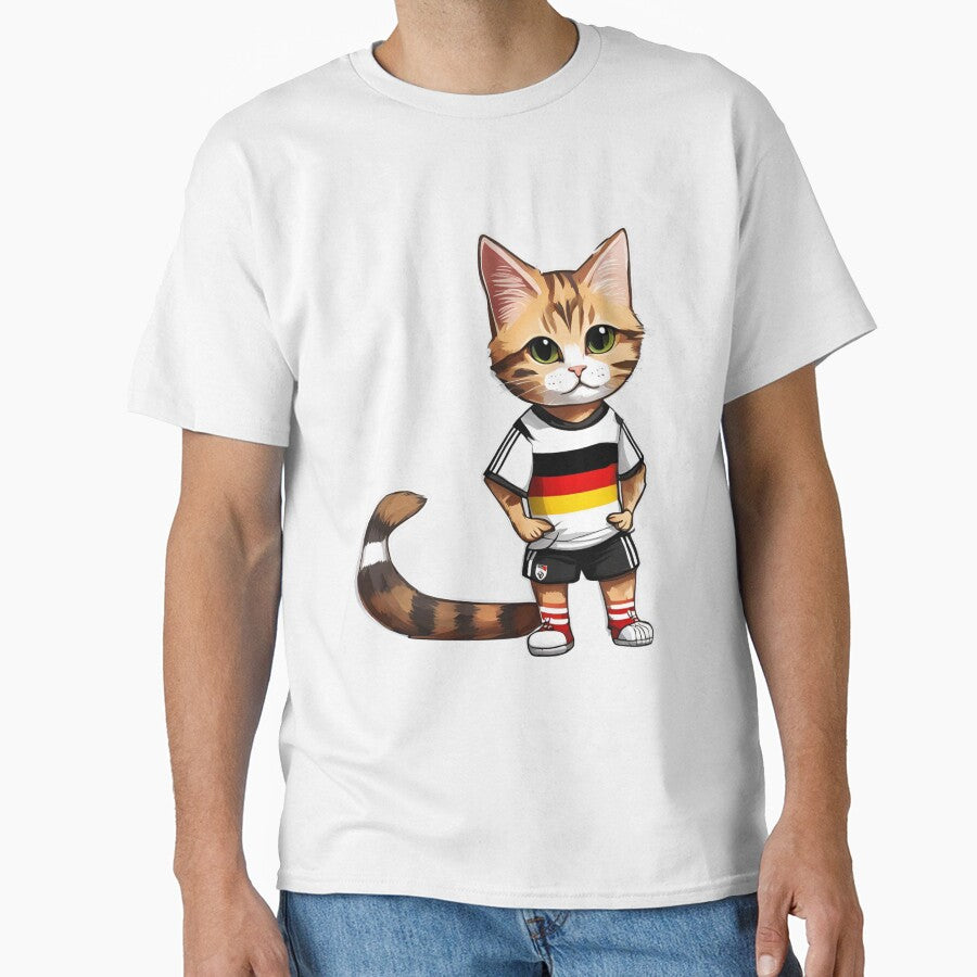 GERMANY Sports Team: a Cat wearing colours of German Flag D05 by PerfectDay2Play
