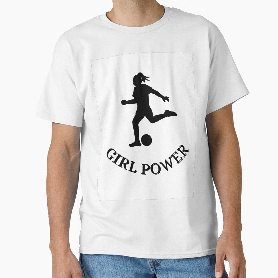 Soccer Girl Power Inspirational Quote by HanaiPrint