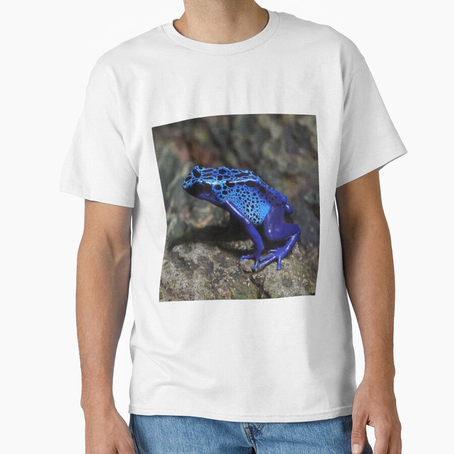 Blue Poison Dart Frog, Bright Blue Frog by mwagie