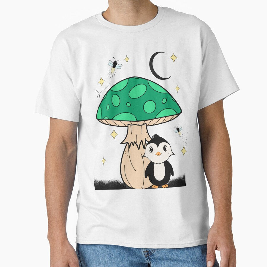Magic Mushroom Penguin by AnissaCreations