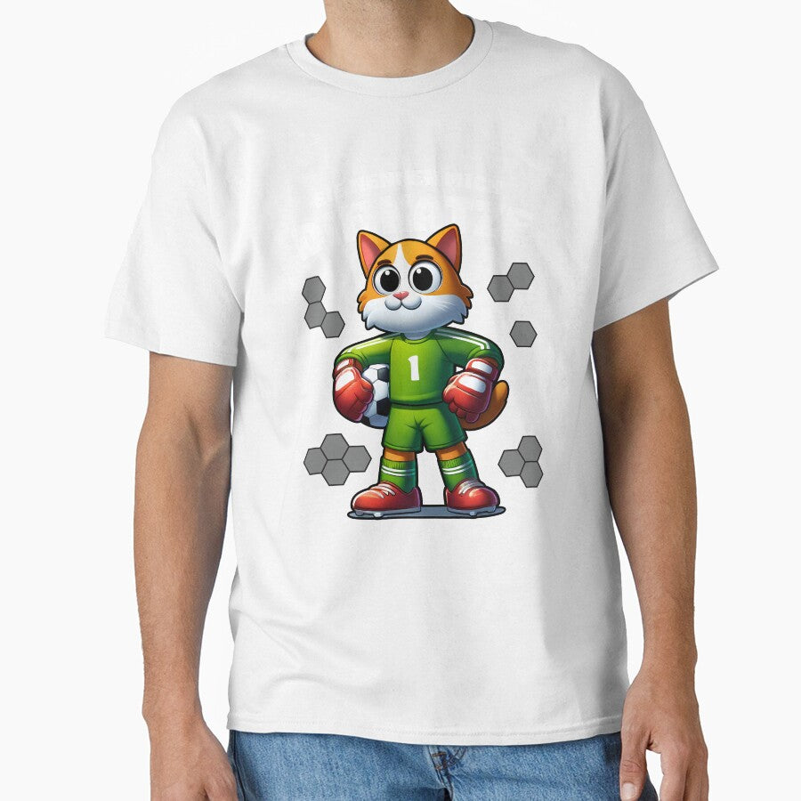 Soccer Goalkeeper Cat Goalkeeper Keeper Goalkeeper Goalie by Infinitee8hirts