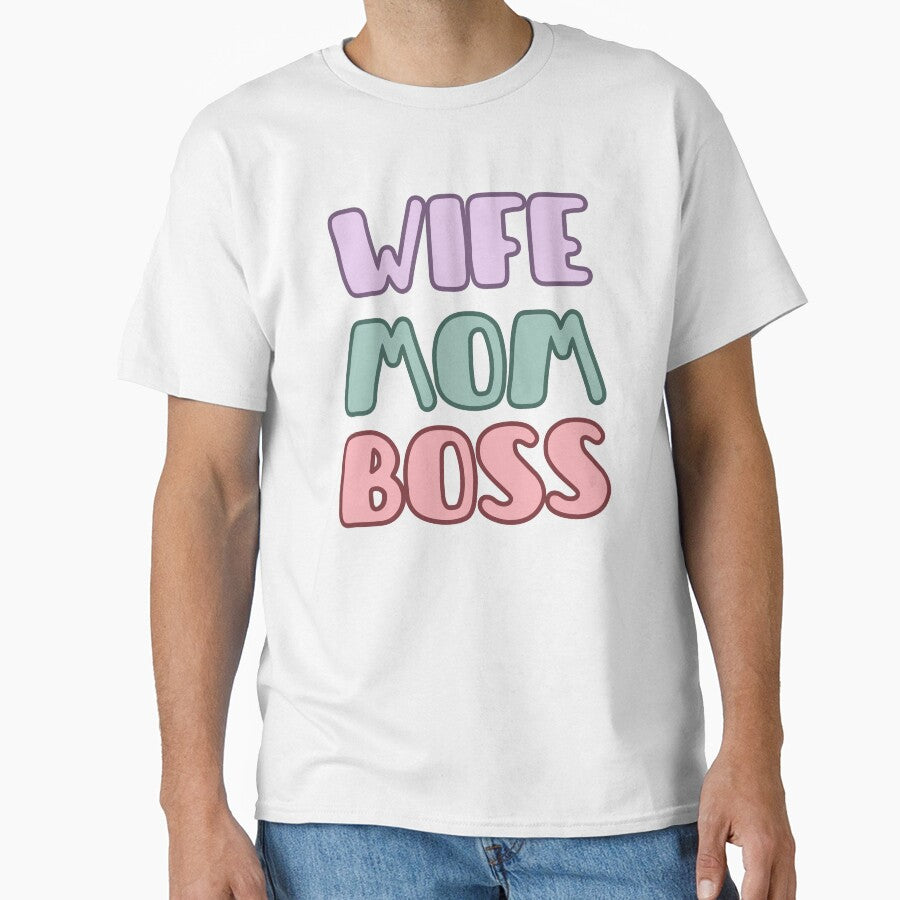 Wife Mother Boss Colorful by mysummerland