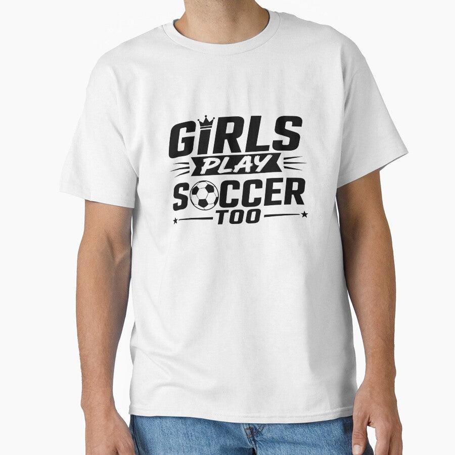 Girls Play Soccer Too by BrunoLinuxArt