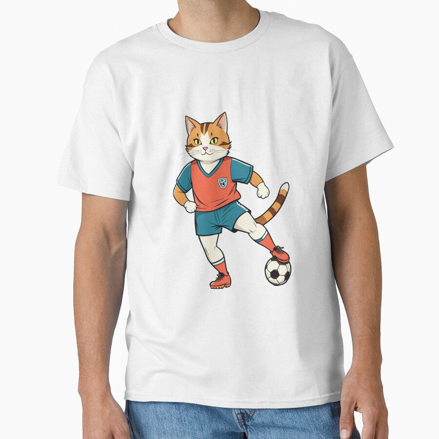 Cat Play Soccer by Atlantico54