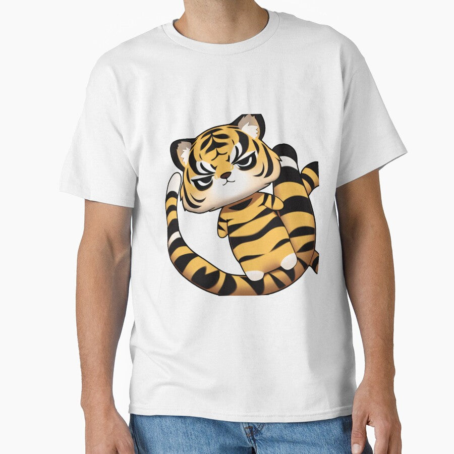Serious Chibi Tiger by BAYFAIRE