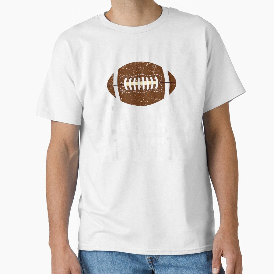 Funny American Football Auntie Retro Sports Football Lover by CuthbertShop