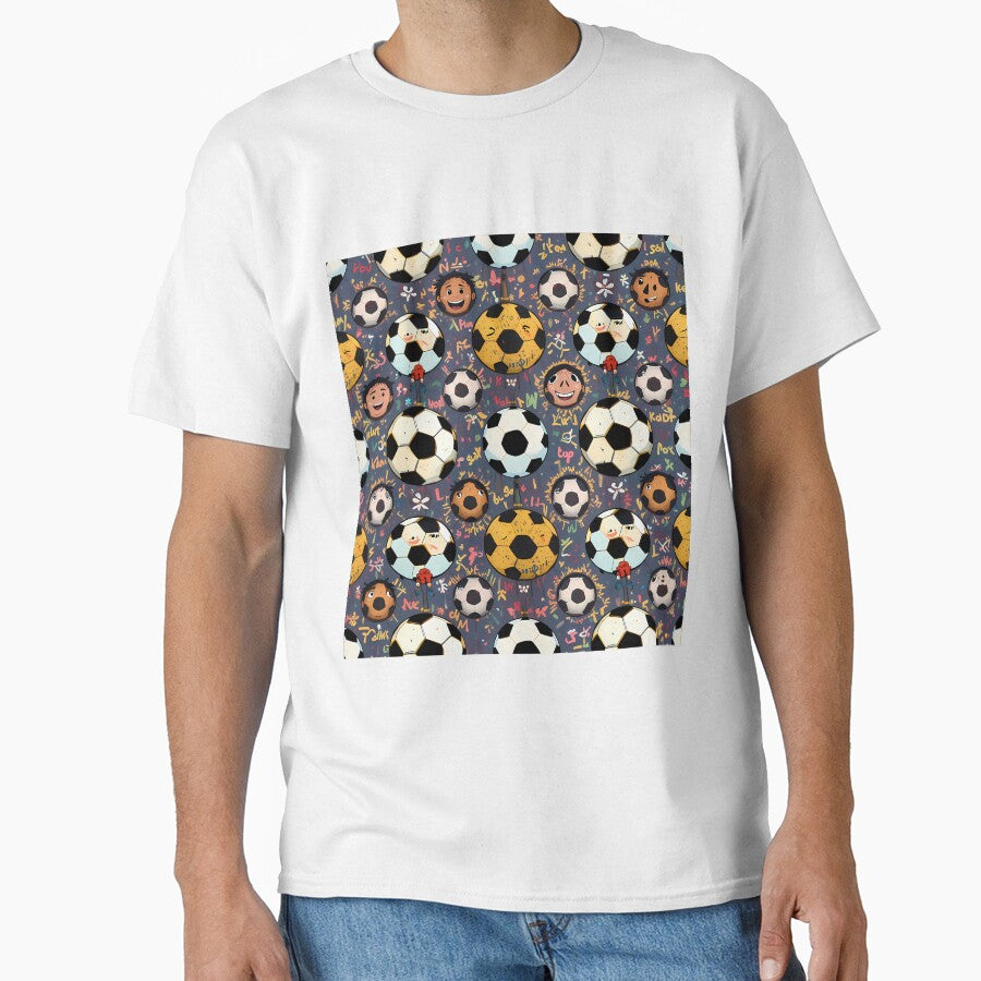 Funky Soccer Fun Design creative patterns by ART ATTACK ZONE