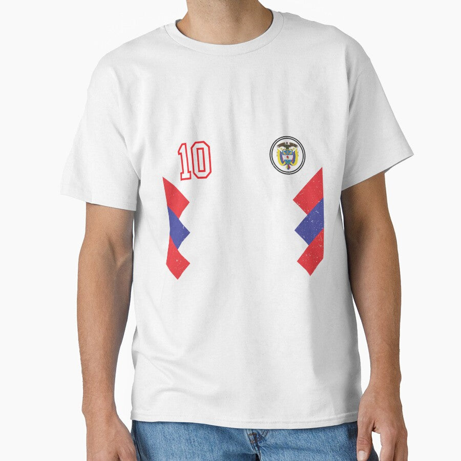 Retro Colombia Soccer Jersey Futbol 1990 2018 by unusedbandwidth