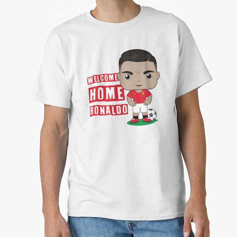 Welcome home Ronaldo football soccer design by essjaydesigns