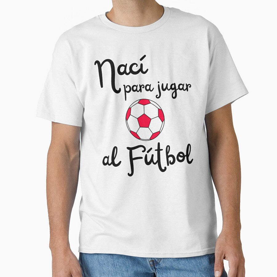 Football player born to play soccer design by Tienda-Vane
