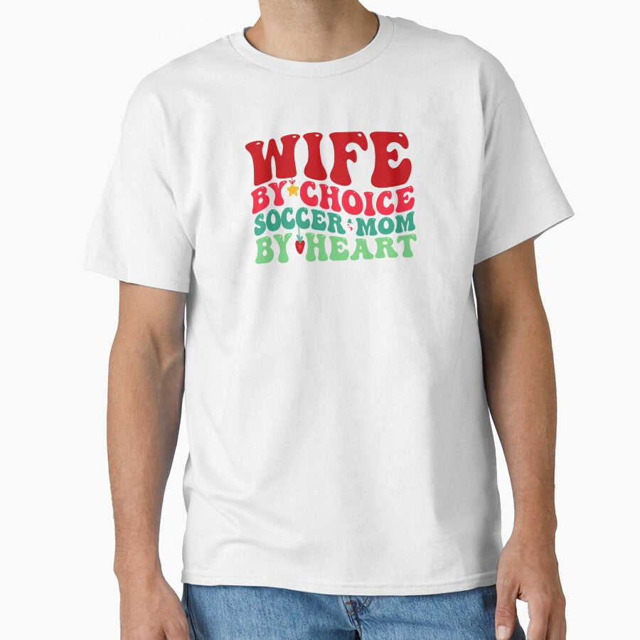 Soccer Mom Christmas Wife Family Xmas Holiday Groovy by aymanehammi