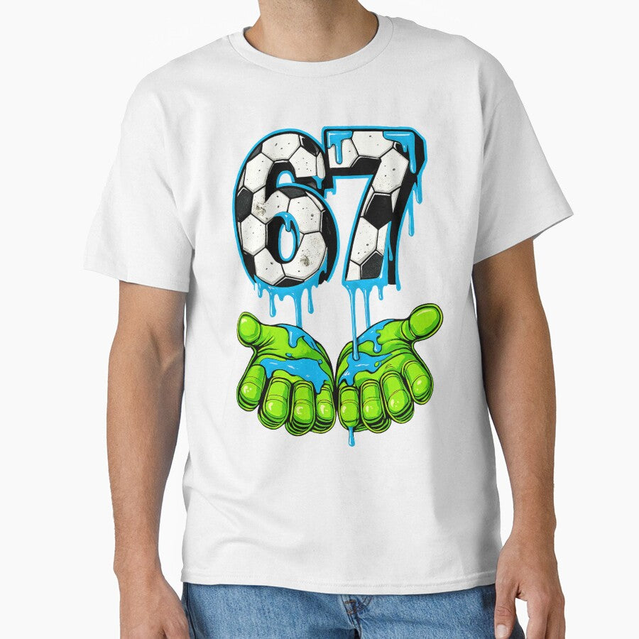 Soccer 67 Six Seven Meme Gen Alpha Meme Drip Gen Alpha Drip Cool Football Meme by Masaw