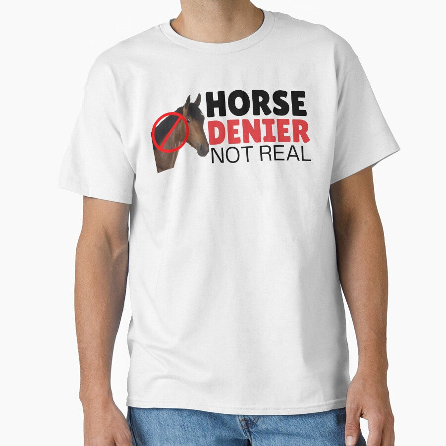 Horse DENIER They Are Not Real by Idontwannaknow