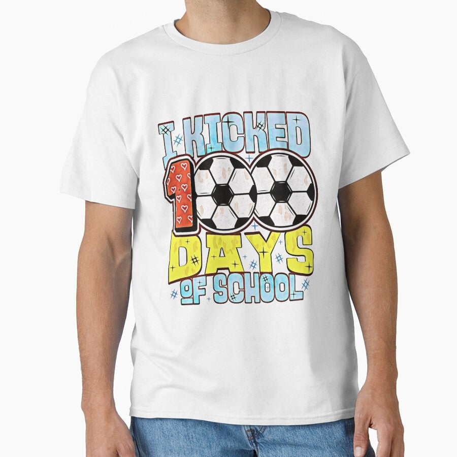 I Kicked 100 Days of School Soccer by csoDesign
