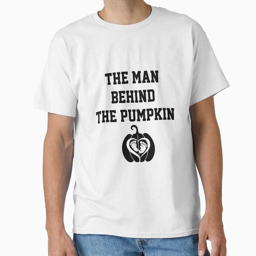 cute baby feet halloween fall Man Behind the Pumpkin funny sarcastic saying offended Meme Gift for Best Friend boyfriend girlfriend by joygift369