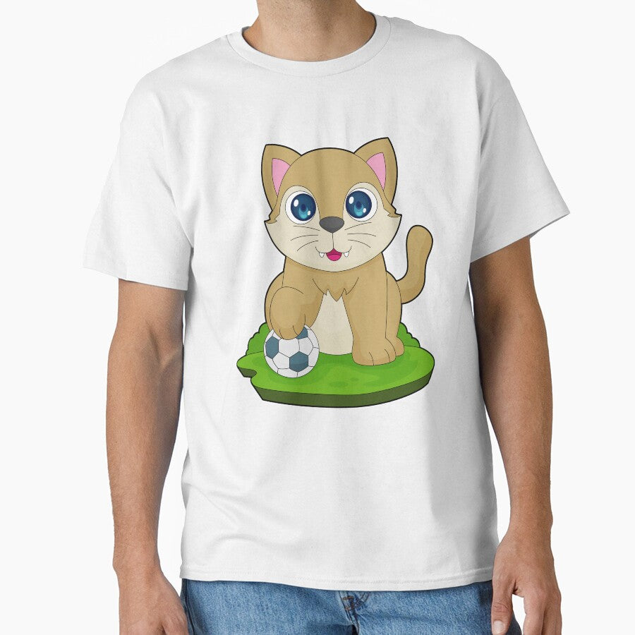 Cat Soccer player Soccer by Snabdesign84