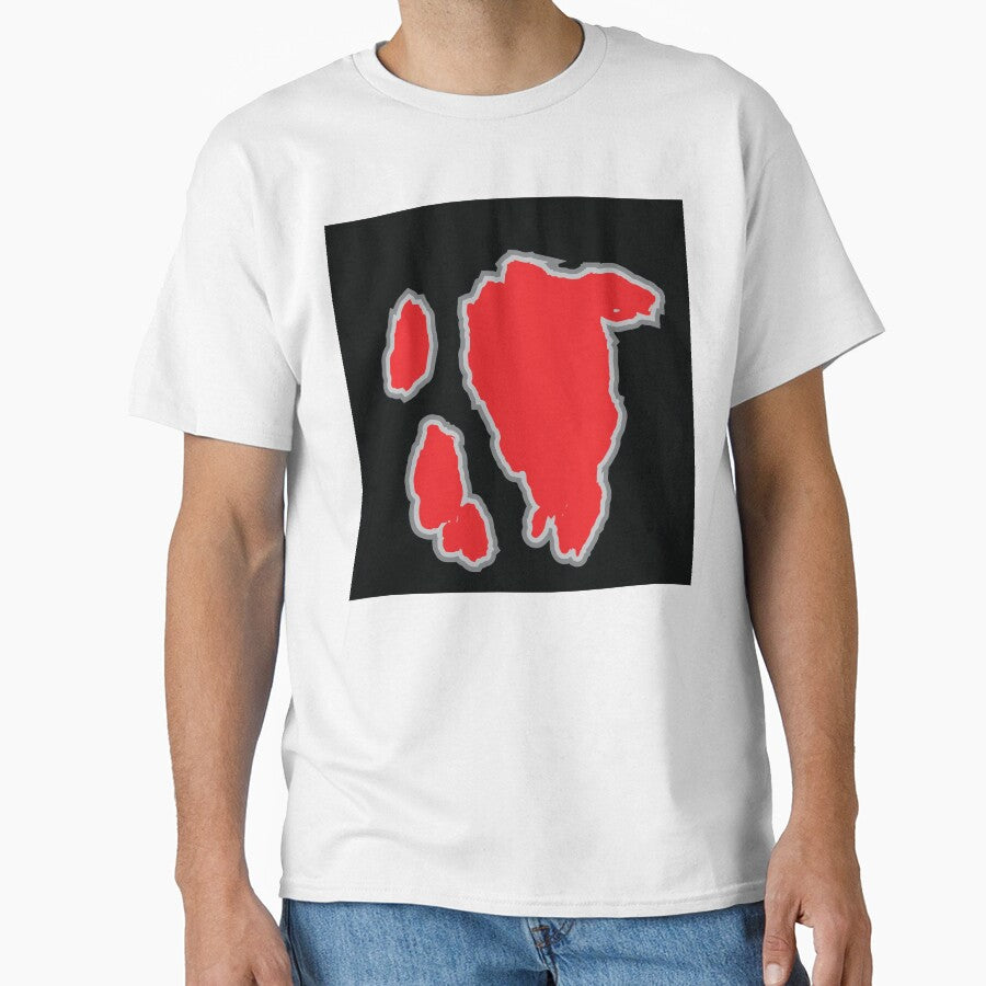 Big Red Cow Pattern | Black Cowhide Pattern by Cow-Print-Stuff