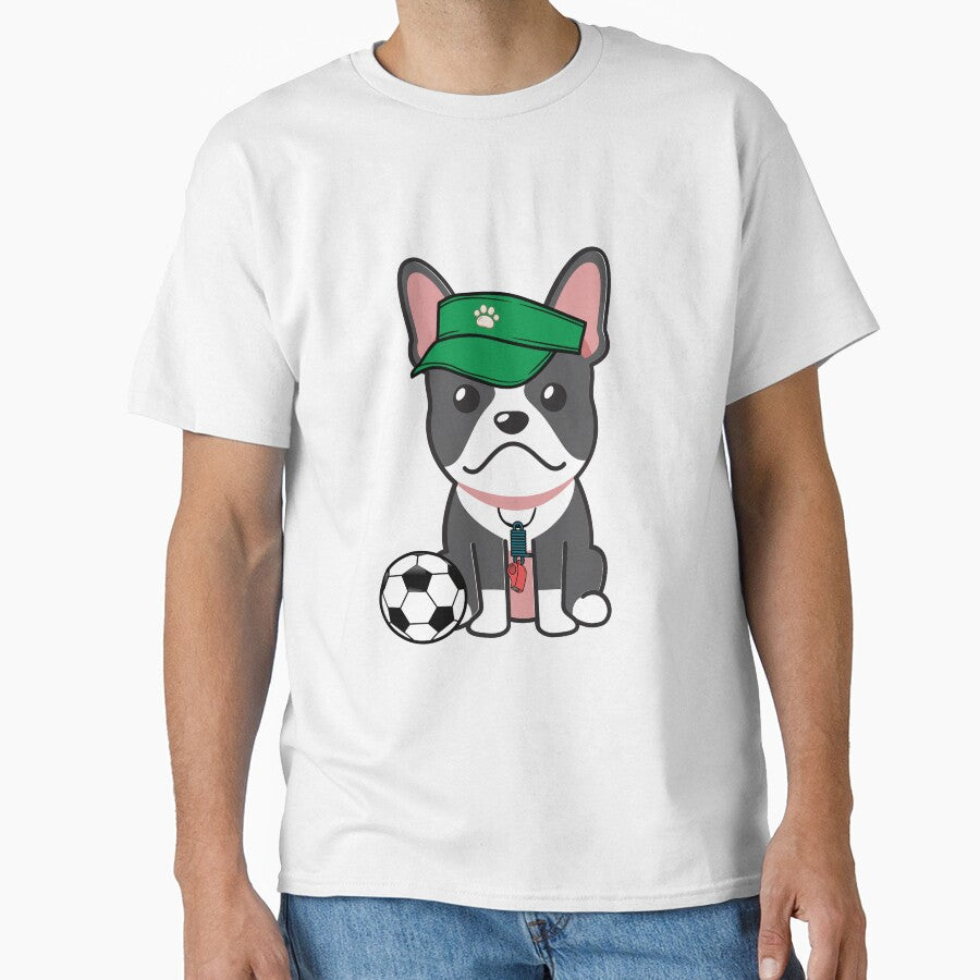 Soccer Player French Bulldog by Pet Station