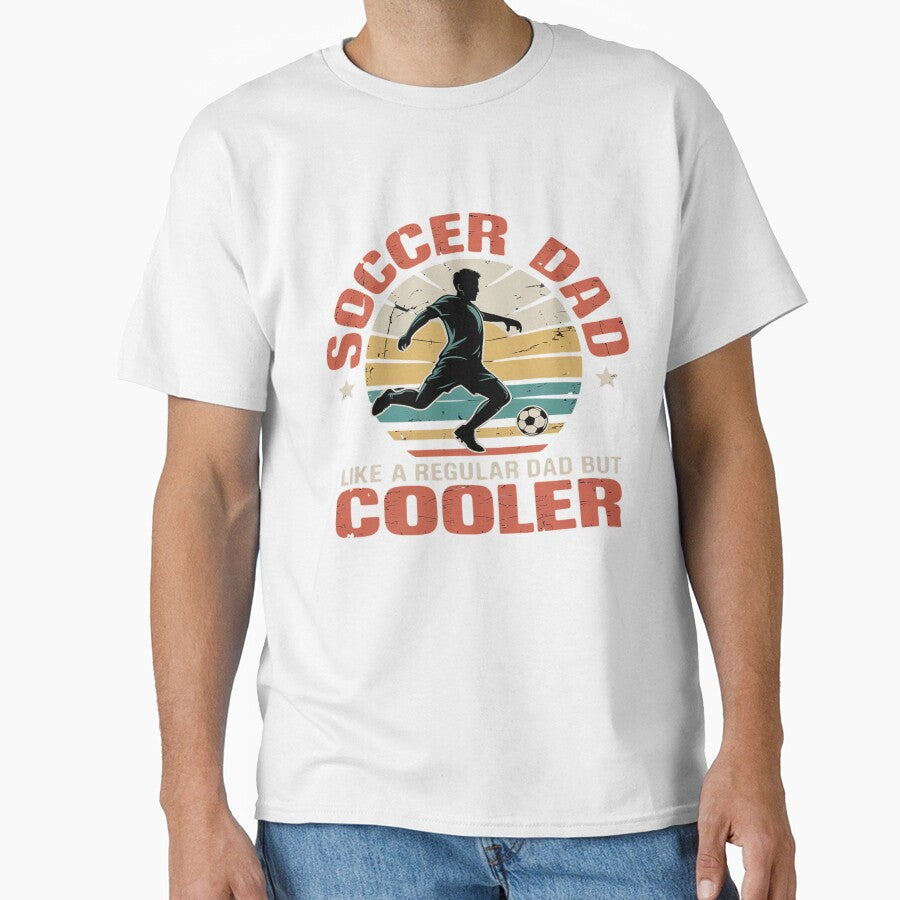 Soccer Dad Funny Player Fan Best Father's Day by khorbiasieno