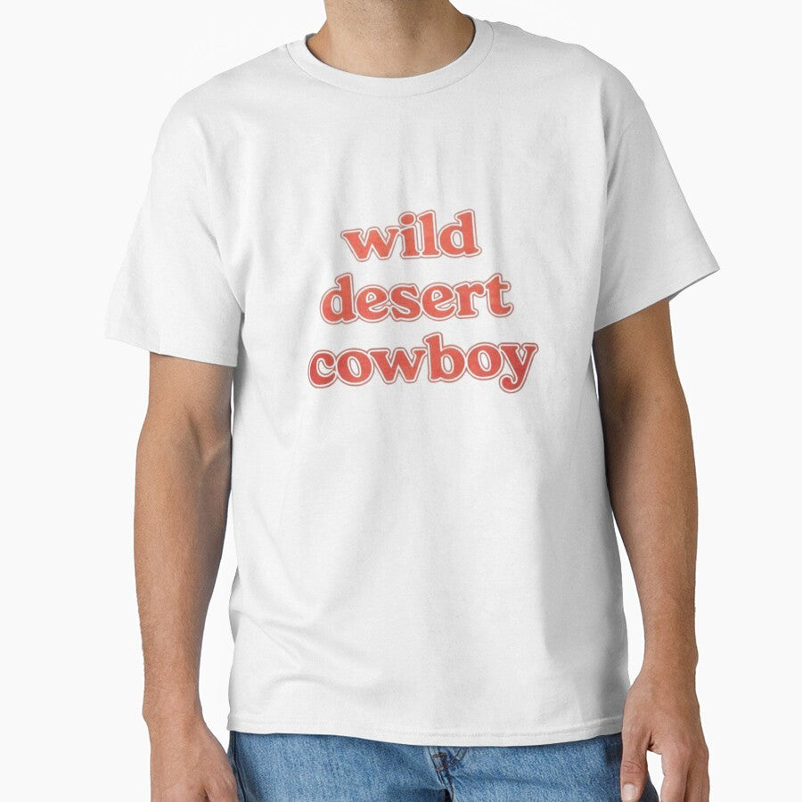 wild desert cowboy t-shirt by numedia1