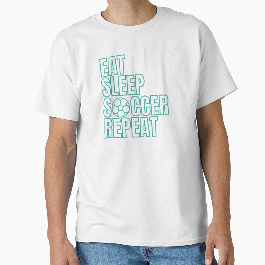 Eat Sleep Soccer Repeat by Rhu Creations