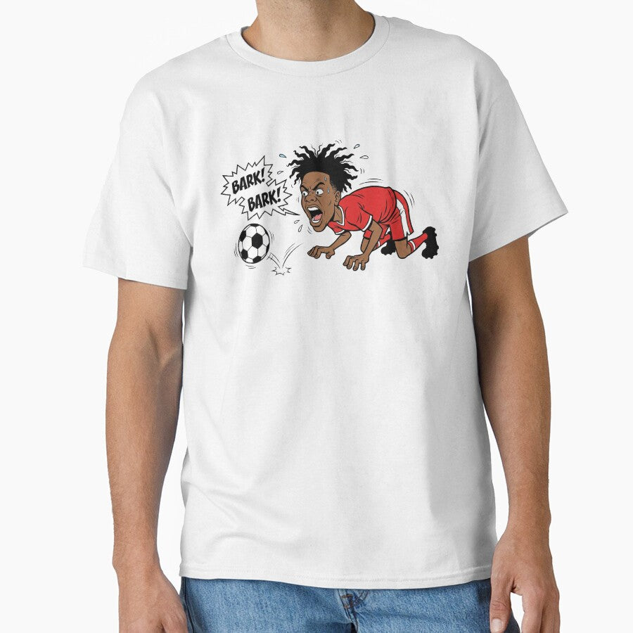 Soccer Player Barking by Thanabordee