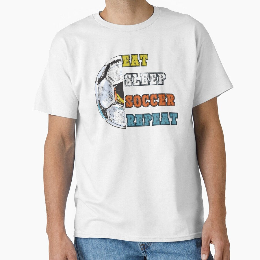 Eat sleep soccer repeat by martindesignden