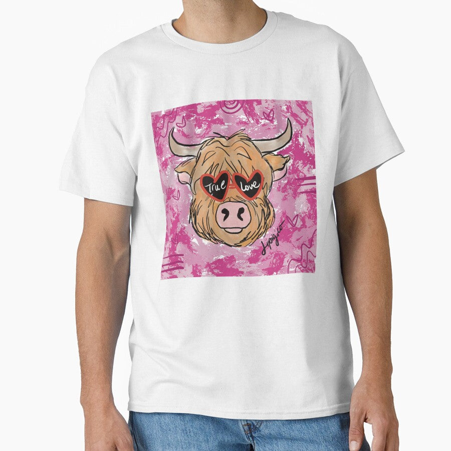 True love - highland cow edition by LipigicoArt