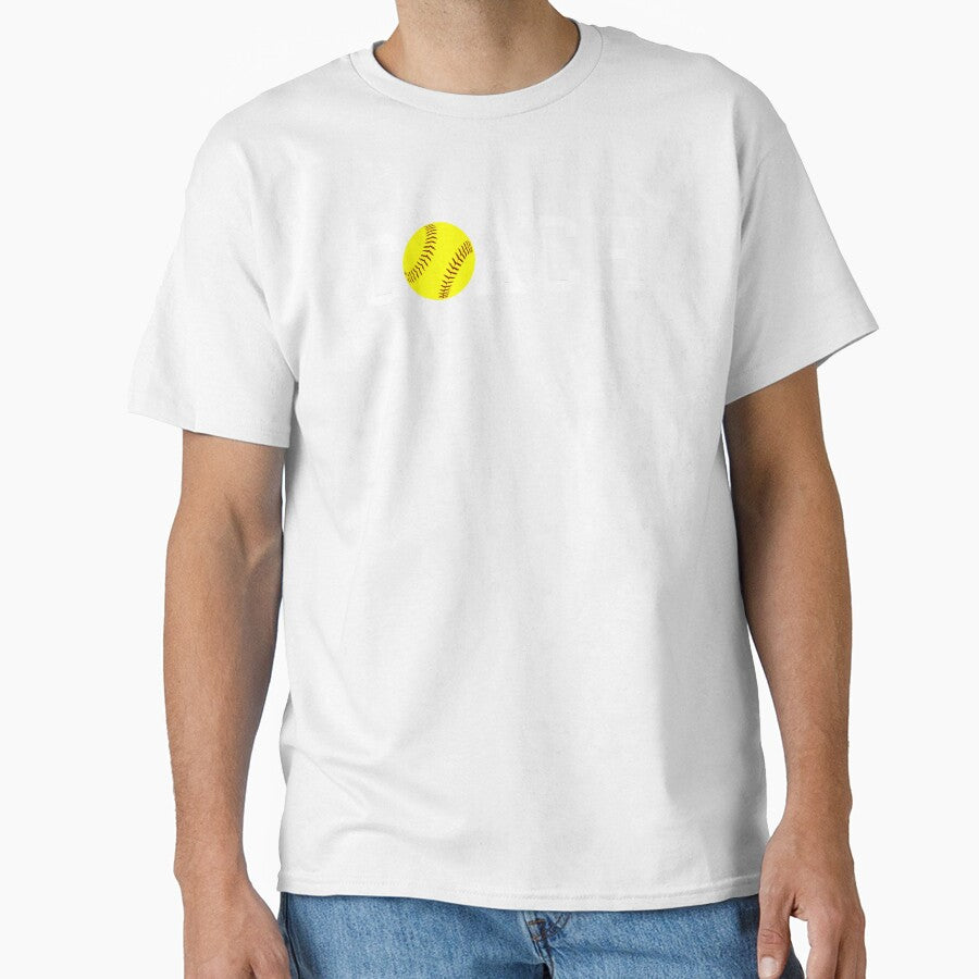Coach Fast-pitch Softball Gift Idea print by nikkidawn74