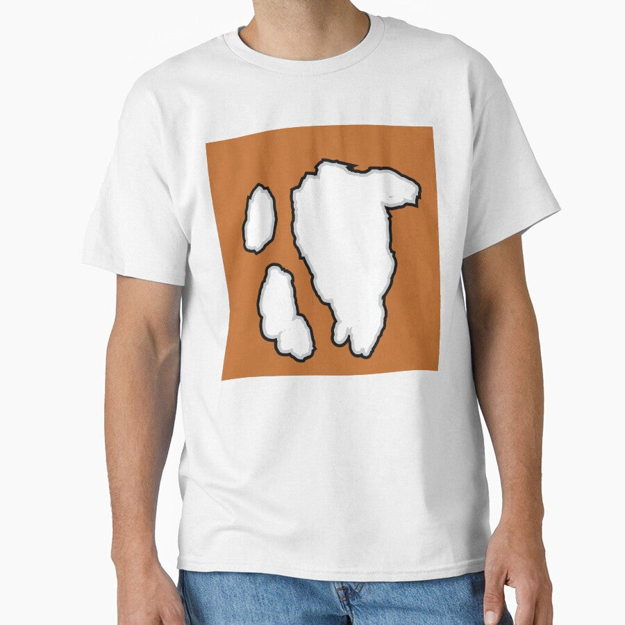 Big White Cow Pattern | Caramel Cowhide Pattern by Cow-Print-Stuff
