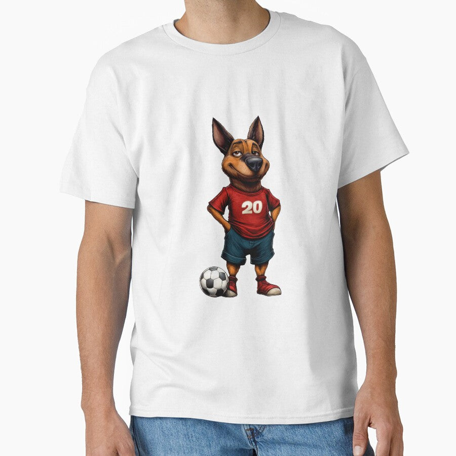 German Shepherd footballer by Soulskier