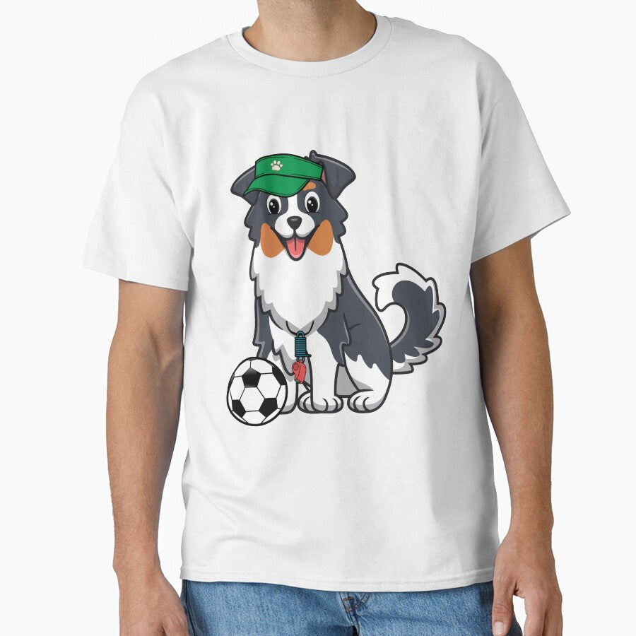 Soccer Player Collie dog by Pet Station