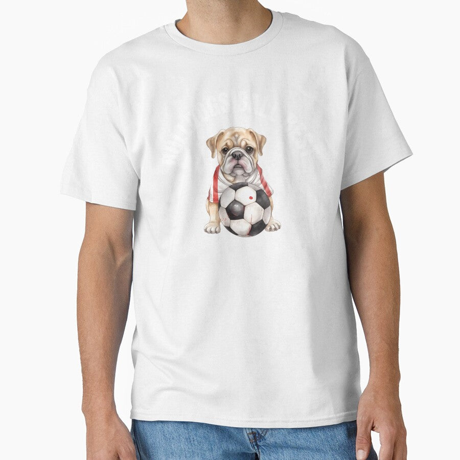 Soccer Dog Bulldog  America 250 Soccer Mom English Football Puppy Lover by DogLover332