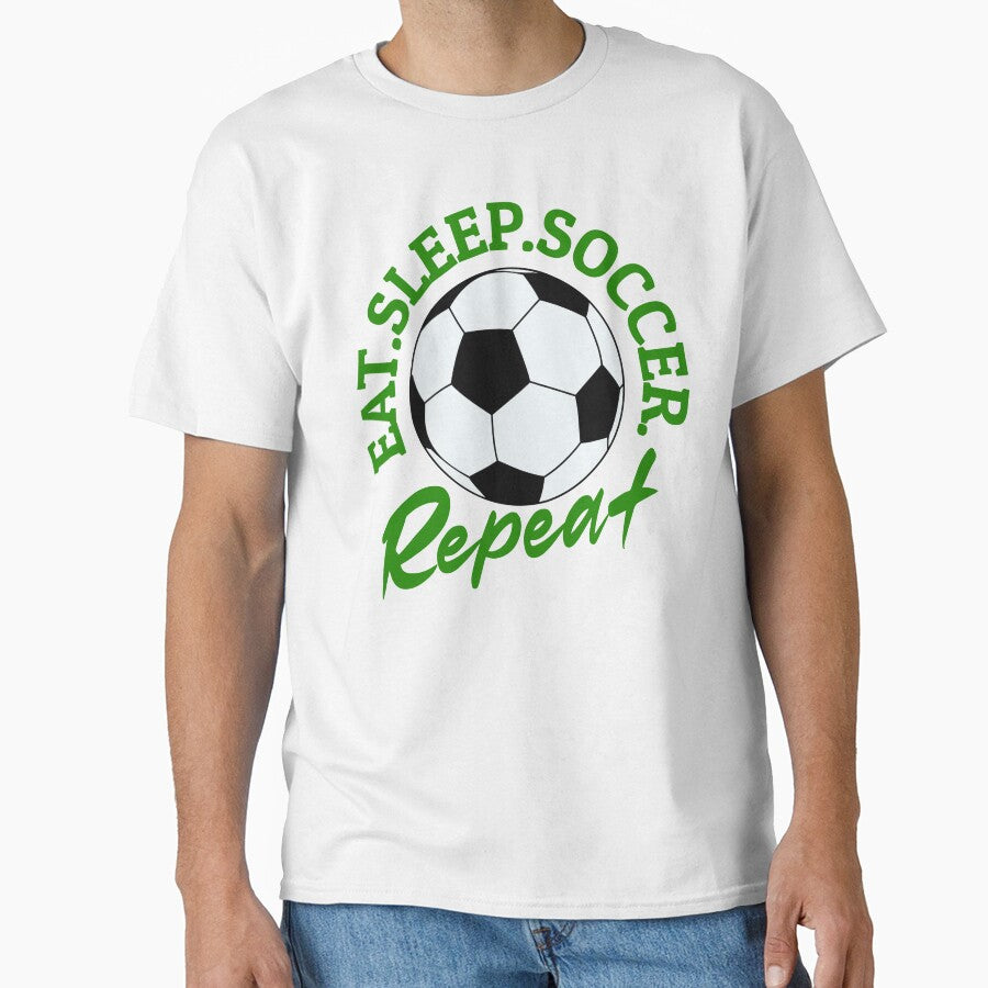 Eat Sleep Soccer Repeat by ZeptepiTrends