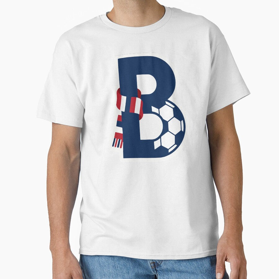 Beautiful Game Football Monogram B by xmoudx