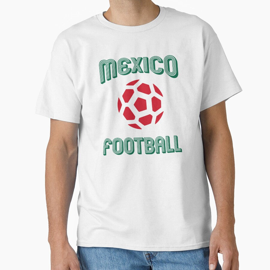 Mexico Proud Vintage Football Fan Design by NiceTeeClub