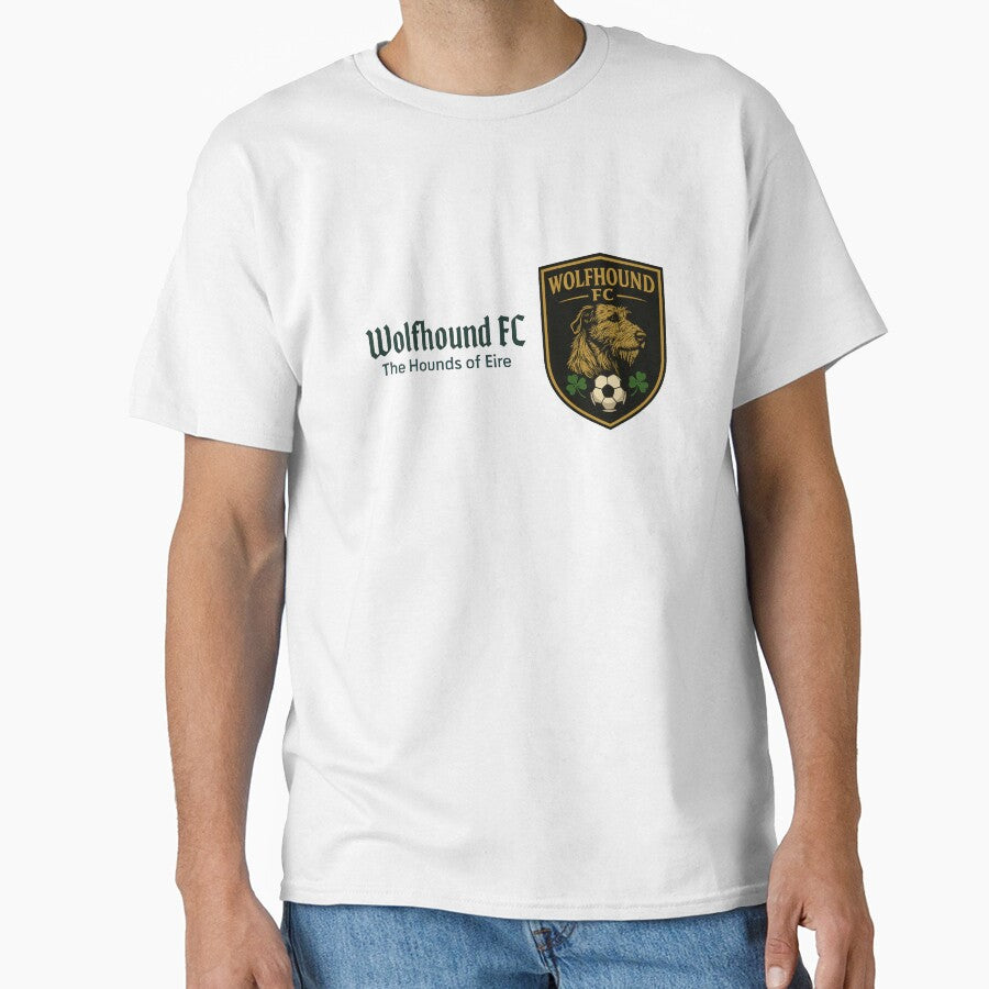 Wolfhound FC - Hounds of Eire - Irish Wolfhound - green font by Irish Wolfhound Central