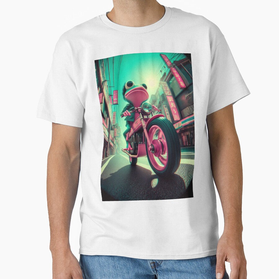 “Ribbit & Rip: Amphibian Drift in the Neon Croakzone” by Print Fiction