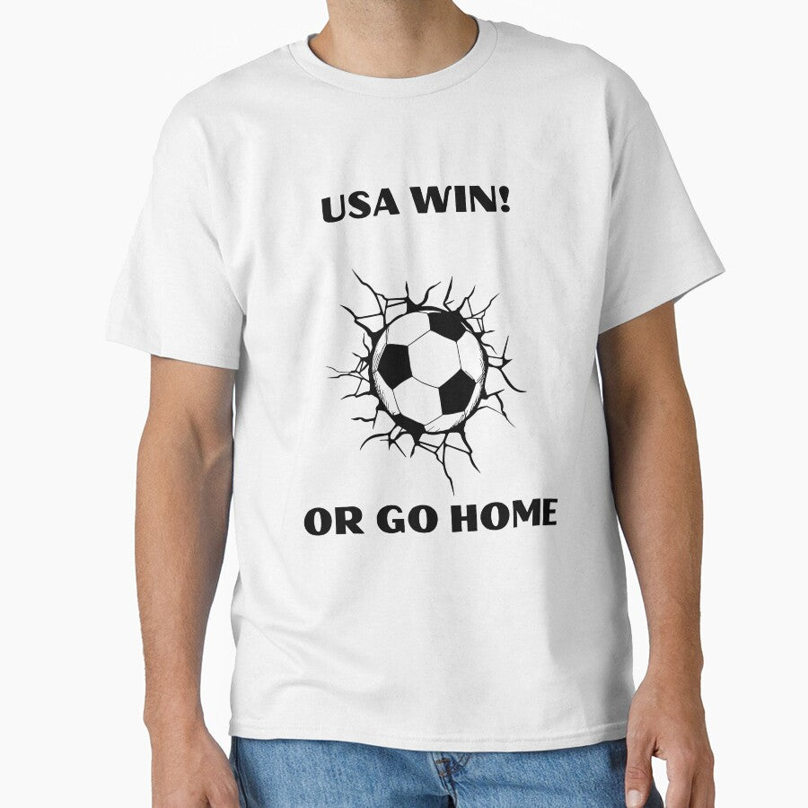 USA Win Or Go Home Soccer Representation Design by netdota