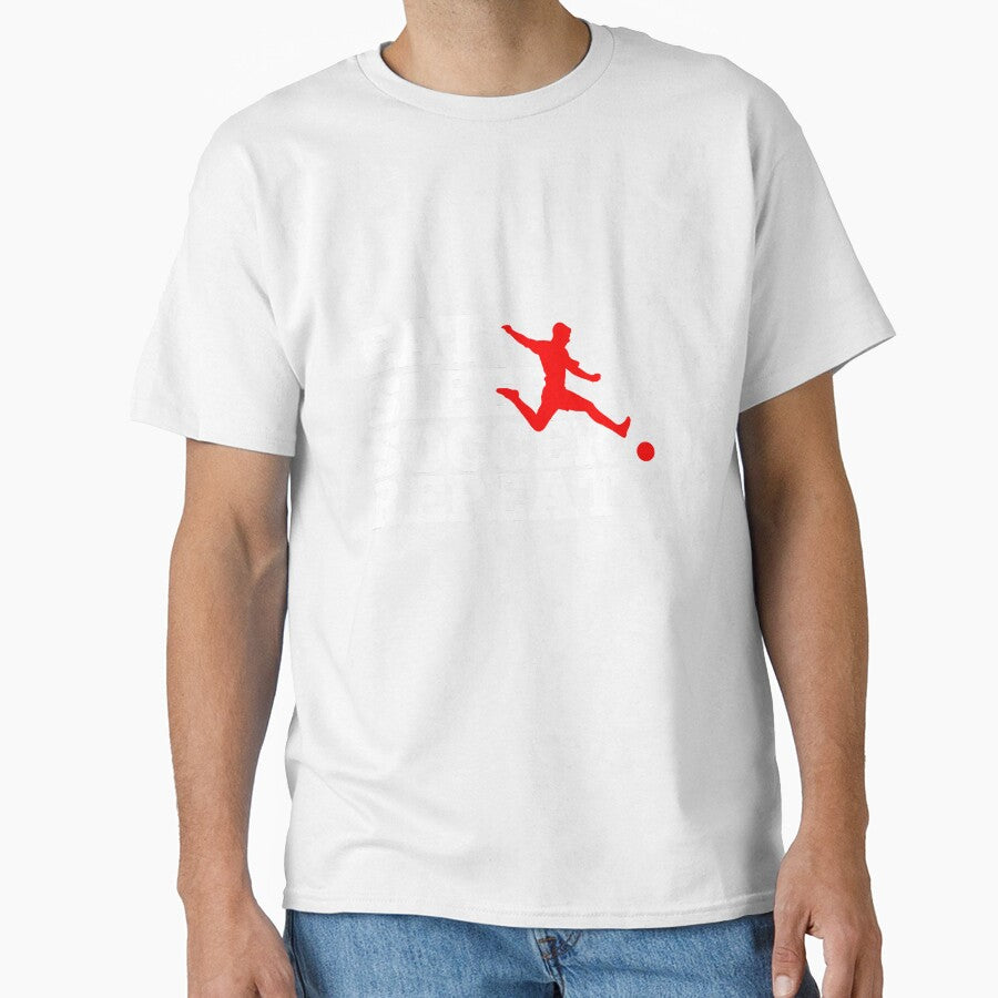 Eat Sleep Soccer Repeat Idea Gift by PDAG