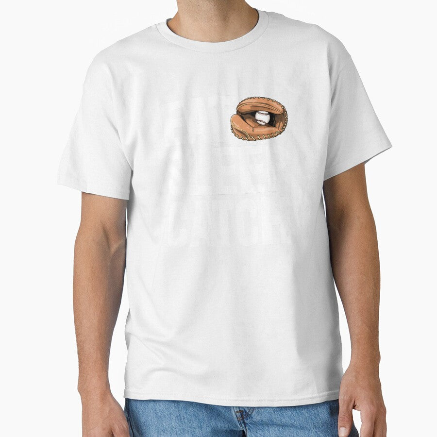 Eat Sleep Catch Baseball by Bendthetrend