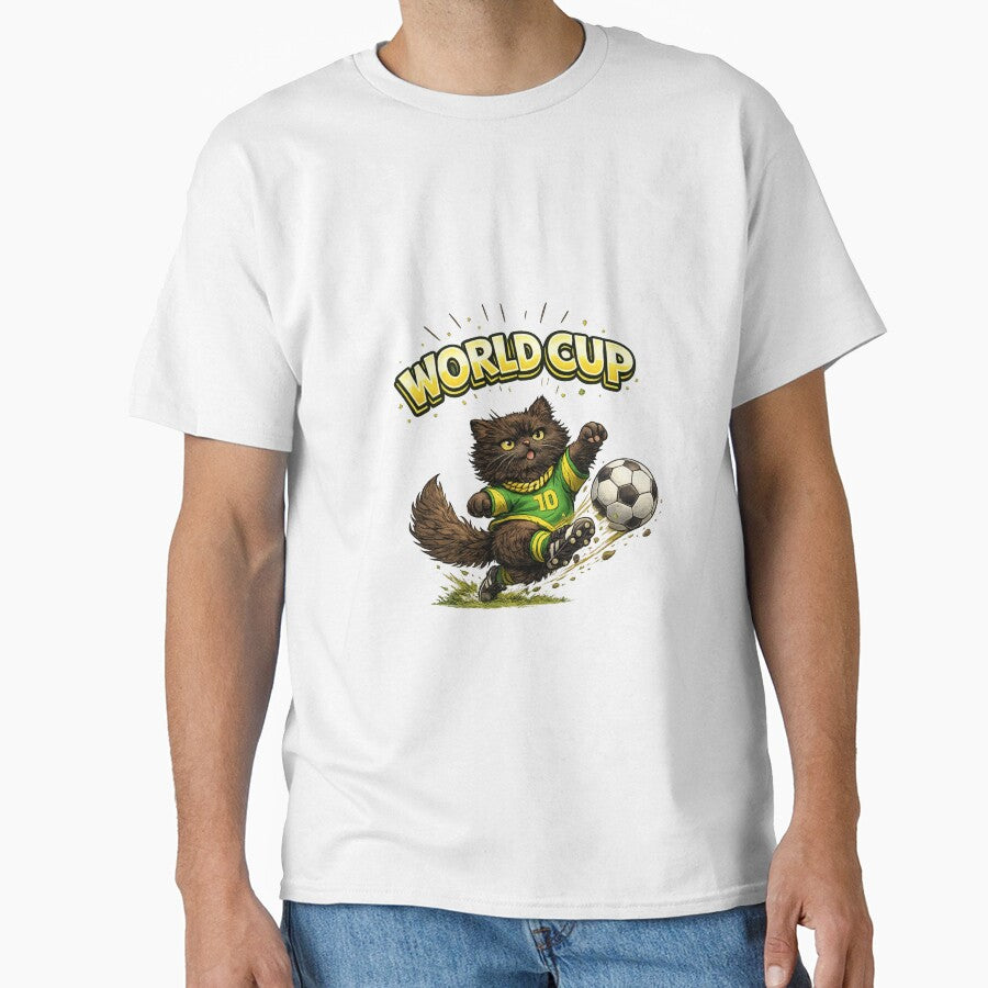 World Cup Floof Soccer Cat by lumar23
